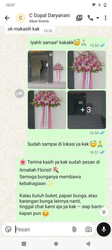 Pengiriman Karangan Bunga Kalipang Gabus
