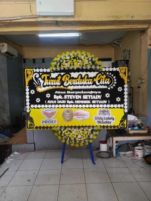 Papan Bunga di Kalipang Gabus